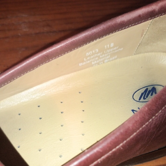 Neil M Burgundy Leather Slip-On Loafers main image 6